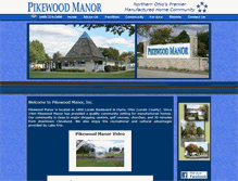 Tablet Screenshot of pikewoodmanor.com